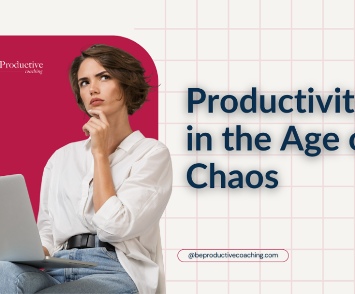 Productivity in the Age of Chaos (BLOG)