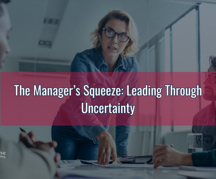 The Manager’s Squeeze Leading Through Uncertainty